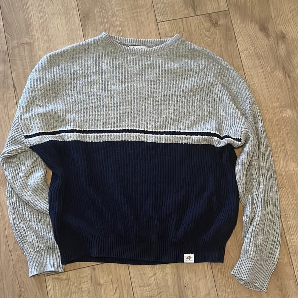 Soft color block Pull&Bear sweater